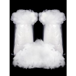 Riakrum Fake Snow Decor Fiber Artificial Snow Cotton Snow Fluffy Indoor Decoration for Winter Mantle Christmas Decoration(120 g)
