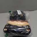 Black Cat Plush, 8inch Donut Black Cat Stuffed Animal Cute Plushies Toys for Girls Kids Boys, Kawaii Kitten Plushie for Kids Adult Valentine's Day Birthday Gift