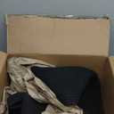 OIAHOMY 90L Blanket Basket for Living Room, Large Basket 23" x 23" x 13" with Handle, Laundry Hamper for Blankets, Pillows, Toy Storage for Kids, Dogs - Black