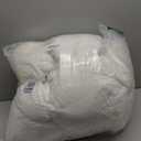 32" X-Large Reading Pillow for Sitting Up in Bed & Post-Surgery Recovery - Super Soft Adjustable Neck Roll Backrest Pillow, Washable Cover for Adults, Watching TV/Gaming (White)