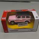 Car Toys for 3 4 5 Year Old Girls Gifts,1/36 Scale G63 Diecast Metal Model Car,Pull Back Cars Toys for Toddler Kids Age 36(Pink)