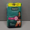 Depend Fresh Protection Adult Diapers, Incontinence & Postpartum Bladder Leak Underwear for Women, Disposable, Maximum, Small, Blush, 32 Count