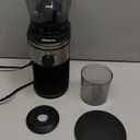Ollygrin Burr Coffee Grinder, Electric Conical Coffee Bean Grinder With 30 Adjustable Grind Settings For 2-12 Cups, Sliver & Black