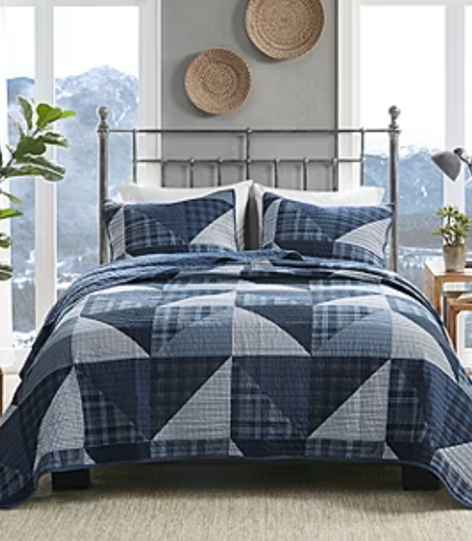 Woolrich Olsen Oversized Cotton 3-pc. Quilt Set, Full/Queen