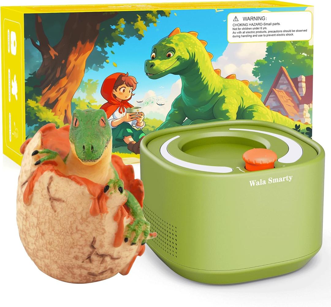 Magic AI Storyteller for Kids - Listens & Talks Back, Personalized Interactive Stories with Smart Q&A, Fun Character Toys, Screen-Free Learning, Gift for Ages 6-12