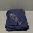 Boys Linen Suits for Kids Summer Slim Fit 3 Piece Beach Wedding Outfit Light Weight Tuxedo Linen Suit Set (20, Navy)