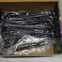 45Ft C9 Led Christmas Pathway Lights Outdoor, 30 Multicolor Bulbs Waterproof Connectable Christmas Walkway Lights with Stakes for Yard Lawn Sidewalk Driveway Decorations