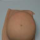 EQAIWUJIE Silicone Fake Pregnancy Belly Fake Pregnant belly silicone Artificial Belly Party Costume