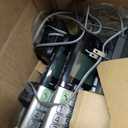 Panasonic Cordless Phone, Easy to Use with Large Display & Big Buttons, Flashing Favorites Key, Flashlight, Call Block, Volume Boost, Talking Caller ID, House Phones, 2 Cordless Handsets - KX-TGU432B (Black)