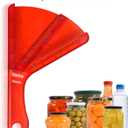Jar Opener for Weak Hands, Dual-Layer Multifunctional Jar Opener Gripper, Bottle Openers for Seniors, Kitchen Gadgets, Non-Slip Jar Openers for Seniors, Arthritis, Lid Opener, Mothers Day Gifts (Red)