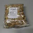 2 x 30 Pcs Velvet Bows for Christmas Tree, 5 x 7 Inch Vintage Rustic Christmas Ribbon Bows Ornaments for Tree Garland Wreath Gifts Outdoor Indoor Xmas Home Decorations(3/8'' Wide + 5/8'' Wide) (Khaki)