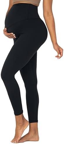 Sunzel Sunzfly Maternity Leggings for Women Over The Belly Buttery Soft Pregnancy Yoga Pants for Fall Winter Workout Lounge XL