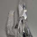 HaWare 48 Pieces Silverware Set with Serving Utensils, Stainless Steel Fancy Flatware Cutlery Set for 8, Traditional Elegant Style Tableware Eating Utensils, Mirror Polished & Dishwasher Safe