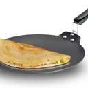 Hawkins Futura Nonstick Dosa Tava, Diameter 33 cm (13 inch), Thickness 4.88 mm (Black) NDT33