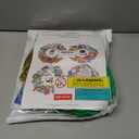 Winlyn 12 Sets Christmas Craft Kits Winter Crafts DIY Holiday Wreath Ornaments Decorations Art Sets Snowmen Snowflake Festive Foam Stickers Arts and Crafts for Kids Classroom Activities Party Favors