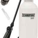 Chapin 20006 Made in USA 3 -Gallon Lawn and Garden Pump Pressured Sprayer, for Spraying Plants, Garden Watering, Lawns, Weeds and Pests, Translucent White