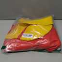 Adult Unisex Anime Men Red Hooded Jacket Cosplay Costume Long Coat Robe Cloak Cape Halloween Outfit with Gloves Hat (Large)