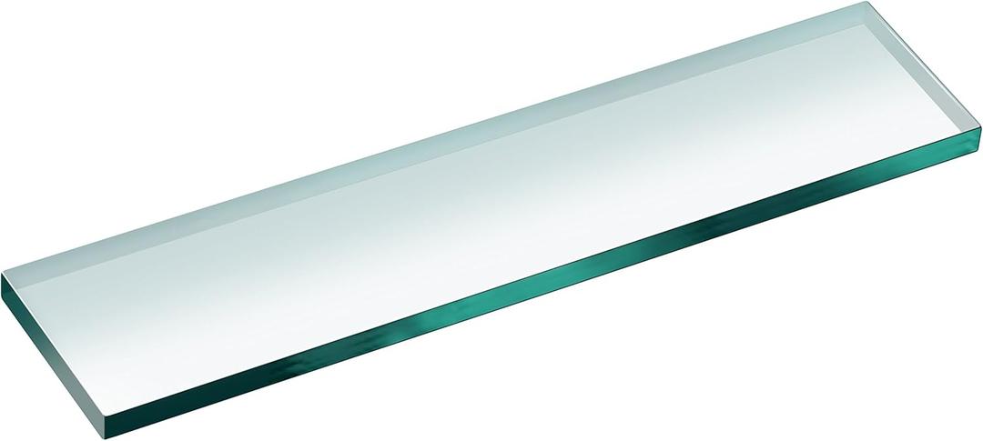 Dawn kitchen &Bath Products, Inc. Model:NIGS1303 Material:Glass Niche Glass Support Plate: 12-3/4"x3-1/8"x3/8 ( overall)