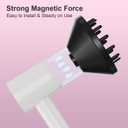 360 Rotating Magnetic Hair Diffuser Attachment, Compatible with Dyson Supersonic Hair Dryer HD01 HD02 HD03 HD04 HD08 HD15