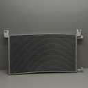 Air Conditioning A/C Condenser Compatible with Cadillac Escalade ESV; Chevrolet Silverado 1500/2500/3500, Suburban 1500/2500/3500, Tahoe; Hummer H1, H2