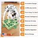 KADTC Dog Chess Puzzle Toy, Large Size, 3 Levels of Step-by-Step Challenge, Beginner to Advanced Slow Feeder & Mental Stimulation for Smart Dogs Enrichment Toys