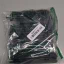 500Pcs Black Disposable Straws5.12 Straight Flat Straw,0.16 Diameter, For Kitchen,Bar,Club,Drinks, Milk, Soda, Party, Whiskey (500, 5.12'')