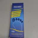 Plantar Fasciitis Feet Insoles Arch Supports Orthotics Inserts Relieve Flat Feet, High Arch (Mens 6-6 1/2 | Womens 8-8 1/2) (New Blue)