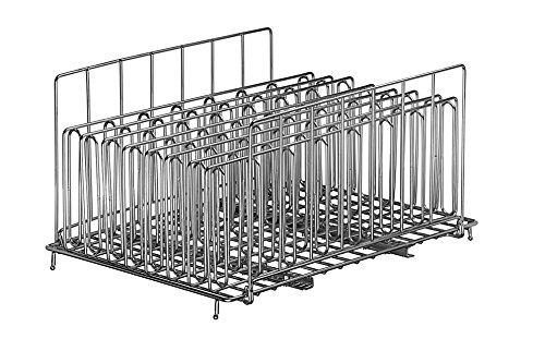 LIPAVI L20 Sous Vide Rack | Fits 26qt LIPAVI C20 Container | Heavy-Duty 316L Stainless Steel | Premium Rust-Proof Design for Even Cooking | Adjustable Dividers