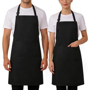 3 x 2 Pack Aprons for Cooking with Pockets for Women Men Chef Kitchen Apron BBQ Adult Bibs