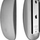 Mouse Silicone Cover for Apple Magic Mouse 1&2, Drop Proof, Dust Proof, Ultra Thin Case Skin Black