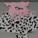 LATOBREATH Baby Girl 1st Birthday One Year Old Romper Outfits Photo Shoot Clothes+Headband, Size: 12-18 Months