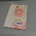 Women's Elegant Floral Print Sleeveless Short Dress French Romantic Style Crew Neck Beach Vacation Tunic Dresses (XL)