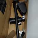 Veken Wide Rain Shower Head with Multi-Modes Handheld Water Spray,High Pressure Showerhead Combo with Arm for Bathroom Accessories,Home Decor Adjustable Dual Shower with Anti-Clog Nozzles,Matte Black (11.8 Inch(Standard))