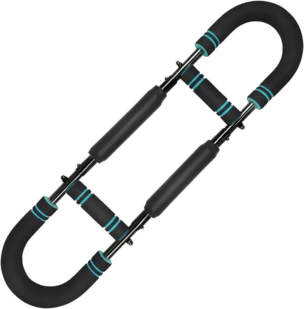 Saker Twister Arm Trainer, 40-100lb Adjustable Chest Workout Equipment, Arm Trainer, Twister Arm Trainer, Portable Power Twister Bar, Detachable Design Fitness Anywhere