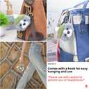 Plush Case Cover Compatible with Apple Airpods 4 Handmade Knitted Cartoon Creative Funny Cute Earbuds Headphone Cases (HBG+Green,for Airpods 4)