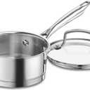 Cuisinart 8919-14 Professional Series 1-Quart Saucepan with Cover, Stainless Steel, Mirror Finish