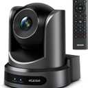 NexiGo Conference Room PTZ Camera System with 10X Optical Zoom, Remote Control, USB Output & Autofocus for Live Streaming, Meetings, Church Services, Education, for OBS/Zoom/Skype | Easy Setup