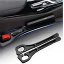 2PCS Car Seat Gap Filler Organizer with Storage Slots,Upgraded Car Gap Filler for Storing Phones,Keys,Items,Plug & Play No Drop Seat Guard for Cars Avoid Items Falling