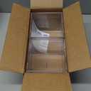 STORi Stackable Clear Plastic CD Organizers (2 Pack) Cube Jewel Case Holders Perfect for Theatre Room | Holds up to 12 CD Cases per Organizer | Made in USA