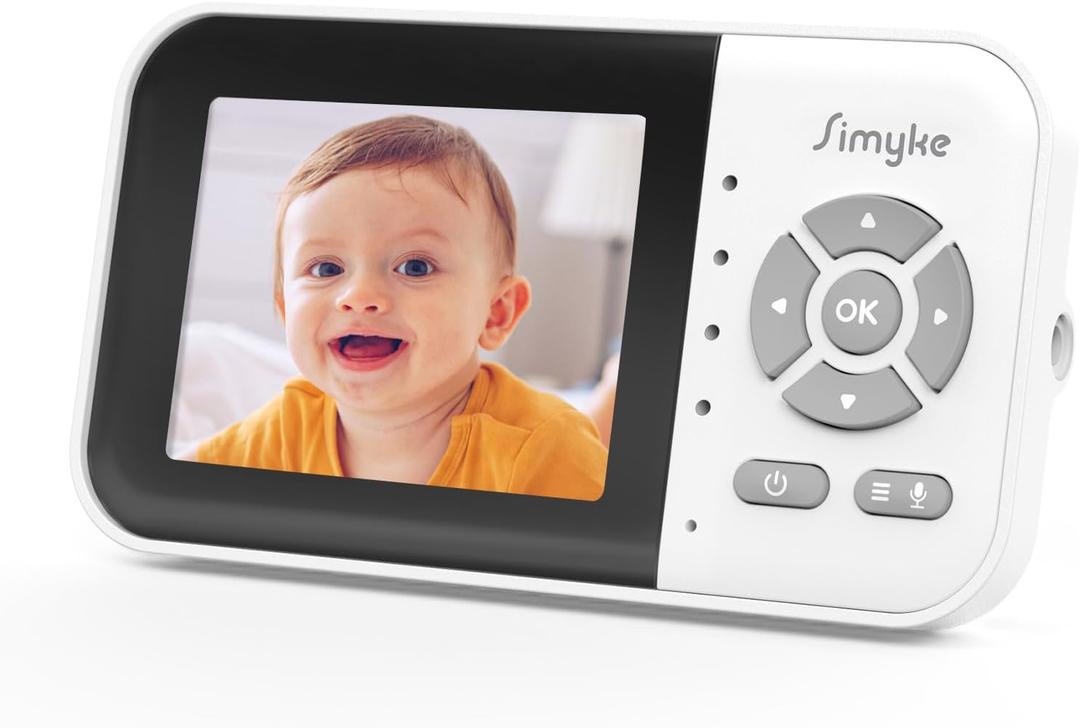 Video Baby Monitor Add-on Display IPS Screen Compatible with BME28 Baby Monitor