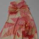 MakeMeChic Women's Y2K Floral Halter Dress Criss Cross Open Back Sleeveless Party Mini Dresses with 3D Flower (Medium, Multicolor)