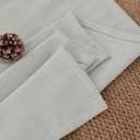 BGment Curtains 45 Inch Length 2 Panels Set for Bedroom, Grommet Thick Linen Look Burlap Textured Light Filtering Privacy Window Drapes for Farmhouse Living Room, 42 x 45 Inch, Light Grey