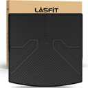 LASFIT Cargo Mat for Volkswagen Atlas Cross Sport 2020 2021 2022 2023 2024 2025 2026, Custom Fit All-Weather Protection TPE Rubber Trunk Mat for VW Accessories, Waterproof, Easy to Clean, Black