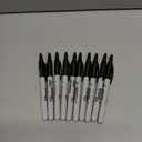 Sharpie Retractable Permanent Markers, Fine Tip, Black, 12 Count - Desk, Classroom, Office Supplies