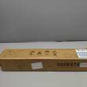 Floating Nursery Book Shelves Wall Mounted, Wooden Wall Bookshelf for Kids Room, Dark Wood Hanging Book Shelf for Baby Toddler Childrens Bedroom (24 Inch, Walnut Brown, Set of 3)