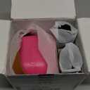 Mini Karaoke Machine with 2 Wireless Microphones for Kids Adults,Portable Bluetooth Karaoke Speaker with Party Lights,Christmas Birthday Gifts for Girls Ages 4, 5, 6,7, 8, 9, 10,12+ Family Home Party (Hotpink 2 Mics)