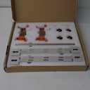 Drawer Slide Installation Jig with Toggle Clamp,Cabinet Hardware Jig with Magnetic Arm Punch Locator, Installing Faster, Straighter, and Smarter(4 Layers)