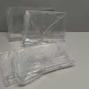 Acrylic Shelf Dividers for Closets,Wood Shelf Dividers, 4 PCS Clear Shelf Separators,Perfect for Clothes Organizer and Bedroom Kitchen Cabinets Shelf Storage and Organization