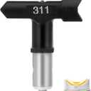 DOITOOL Reversible Airless Sprayer Tips 1.96X1.77X0.59In Paint Sprayer Nozzle Replacement Spray can Nozzle Tips for Wall Painting and Spraying Accessories