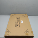 Foldable Laptop Bed Table Tray, Folding Lap Desk with Cup Holder, Portable Serving Breakfast Tray with Storage Drawer/Tablet Stand/for Working, Writing, and Eating on Bed, Sofa, Floor - Natural